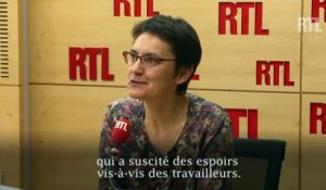 Nathalie Arthaud : "La gauche redécouvre toujours le mur de l'argent en arrivant au pouvoir"