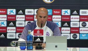 32e j. - Zidane: "On travaille face au but"