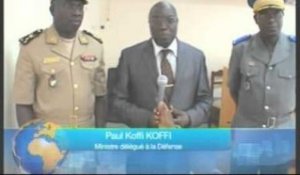 Le Ministre Koffi Paul et les autorités militaires ont fait le point de l'opération Anti Braquage