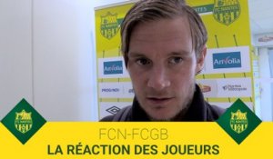 FCN-FCGB : la réaction des joueurs