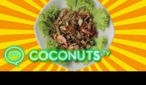How to Make Thai Stir-Fried Noodles with Shrimp Yum Ep. 02 | Coconuts TV