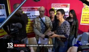 Présidentielle : Nathalie Arthaud, la candidate anti-bourgeois