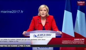 Meeting de Marine Le Pen à Paris - Les matins de la présidentielle (18/04/2017)