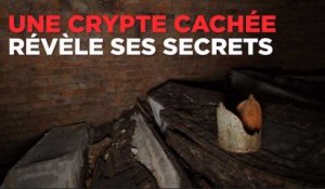 Une crypte cachée révèle ses secrets
