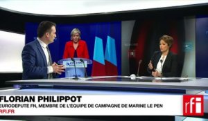 Florian Philippot, Eurodéputé FN, membre de l’équipe de campagne de Marine Le Pen