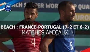 Beach Soccer : Portugal-France (7-2 et 6-2), les buts