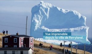 Canada : un iceberg coincé au large de Terre-Neuve