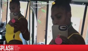 Serena Williams annonce sa grossesse sur Snapchat