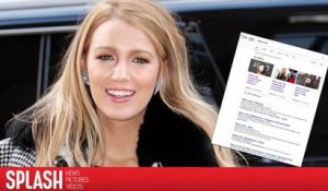 Blake Lively déprimée après une recherche Google de son nom