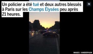 Fusillade sur les Champs-Élysées : images de l'évacuation de l'avenue