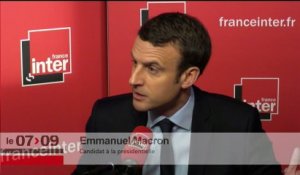 Emmanuel Macron répond aux questions de Patrick Cohen