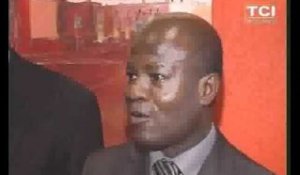 Le Chef de l'Etat Ouattara A. a reçu en audience Jean Baptiste Aman, Directeur National de la BCEAO