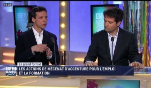 Les actions de mécénat d'Accenture pour l'emploi et la formation - 22/04