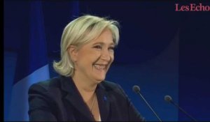 Marine Le Pen salue un résultat "historique" et appelle les Français à "saisir cette opportunité"