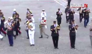 La fanfare interarmées reprend Daft Punk sur le défilé du 14 juillet