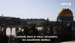 Fusillade dans le vieux Jérusalem, les assaillants abattus
