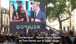 "Dunkerque": Nolan, Harry Styles et Tom Hardy sur le tapis rouge