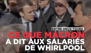 Macron à Whirlpool : revivez son dialogue avec les salariés, après les sifflets