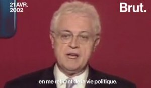 Comment avait réagi Lionel Jospin en 2002 ?