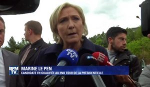 Selon Marine Le Pen, son programme concilie "santé", "environnement" et "emploi"