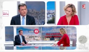 Les 4 Vérités - Louis Aliot : "Emmanuel Macron est l'héritier du système qui nous a menés à la catastrophe"