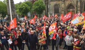 1er mai : l'intersyndicale rassemble un millier de personnes