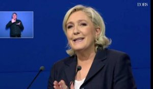 Le Pen attaque Macron : "Cette fois, la finance a un nom !"