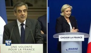 Quand Marine Le Pen plagie le discours de François Fillon