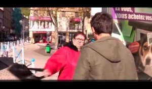 Quotidien : Martin Weill frappé par une femme à Hayange, fief du FN (Vidéo)