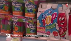 Consommation : la recette des nouveaux yaourts