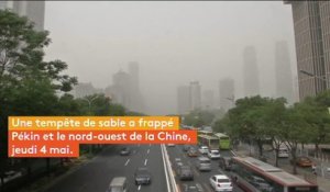 Chine : une vaste tempête de sable balaye Pékin