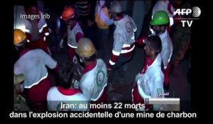 Iran: 22 morts dans une mine, les recherches continuent