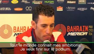 Giro - Nibali: "Je veux finir sur le podium"