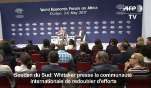 Soudan du Sud: Whitaker presse la communauté internationale