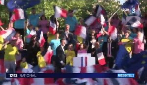 Dernier meeting à Albi pour Emmanuel Macron