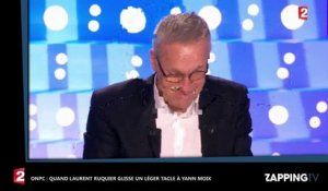 ONPC : Quand Laurent Ruquier s’amuse à tacler Yann Moix (vidéo)