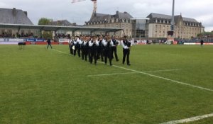 Ambiance à La Rabine lors du match du RCV contre Bourgoin