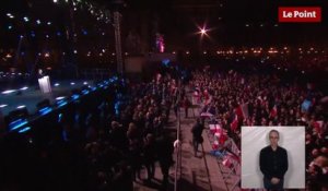 Le discours d'Emmanuel Macron au Louvre après sa victoire