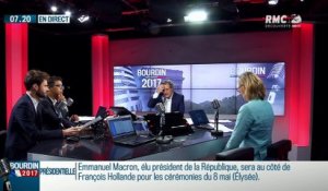 QG Bourdin 2017 : Après sa victoire, Emmanuel Macron s'attaque désormais aux législatives - 08/05