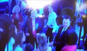 Marine Le Pen danse malgré la défaite écrasante