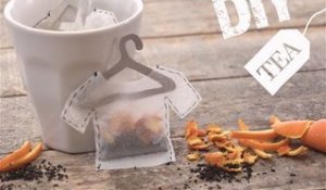 Faites votre thé maison : thé noir et orange