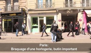 Paris: braquage d'une horlogerie près des Champs-Elysées