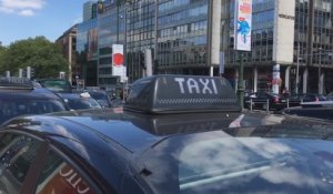 Des chauffeurs se mobilisent à Bruxelles contre le plan Taxi