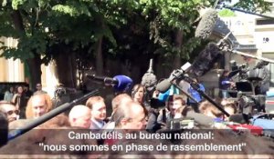 Cambadélis: "Nous sommes en phase de rassemblement"