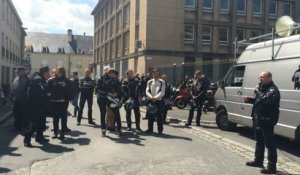 Manifestation motards