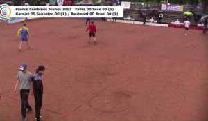 Secondes parties de poules G18, France Combinés Jeunes, Sport Boules, Vieugy-Seynod 2017