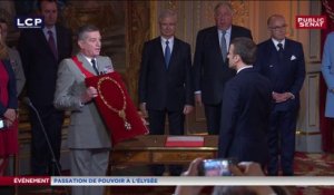 Emmanuel Macron fait Grand-maître de l’ordre national de la Légion d’honneur