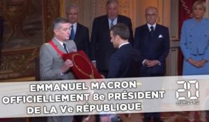 Emmanuel Macron devient officiellement le 8e président de la Ve République