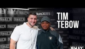 Tim Tebow Speaks on Avoiding Thots + Raps Live on Sway in the Morning