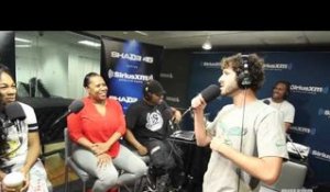 Lil Dicky Performs "Lemme Freak" in Heather B and Tracy G Lap Live In Studio for Concert Series